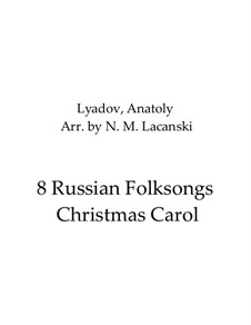 Восемь русских народных песен для оркестра, Op.58: Christmas Carol, for wind quartet by Анатолий Лядов