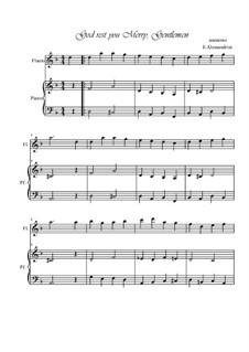 Vocal-instrumental version: Для флейты и фортепиано by folklore