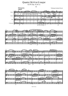 Квартет для струнных No.14 соль мажор, K.387: Часть II by Вольфганг Амадей Моцарт