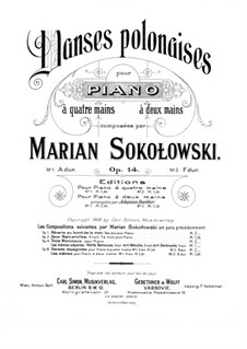 Danses polonaises, Op.14: Danses polonaises by Marjan Sokołowski