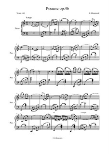 Романс, Oр.46: Романс by Arangirowchik