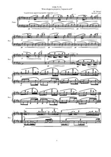 Alida No.15c for piano 'R'enveloppera proprets, t'espacera ailé', MVWV 1459: Alida No.15c for piano 'R'enveloppera proprets, t'espacera ailé' by Maurice Verheul
