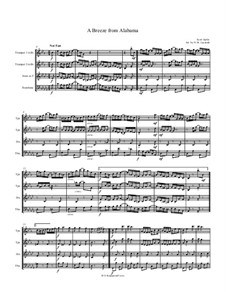 Ветерок из Алабамы: For wind quartet by Скотт Джоплин