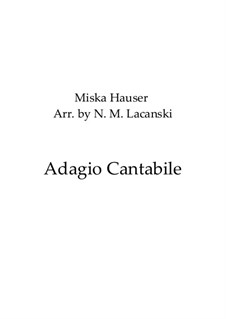 Adagio Cantabile, Op.36: Adagio Cantabile by Миска Хаузер