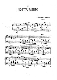 Tre notturnini, Op.42: Notturnino No.2 by Джузеппе Мартуччи