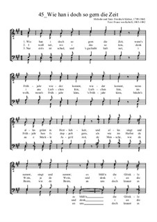 Vom Frühjohr: Для мужского хора by Фридрих Зильхер