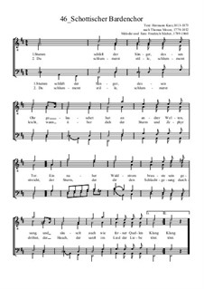 Schottischer Bardenchor: Для мужского хора by Фридрих Зильхер