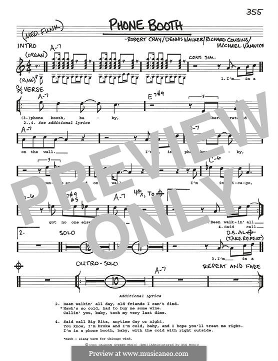 Phone Booth: Мелодия by Dennis Walker, Michael Vannice, Richard Cousins