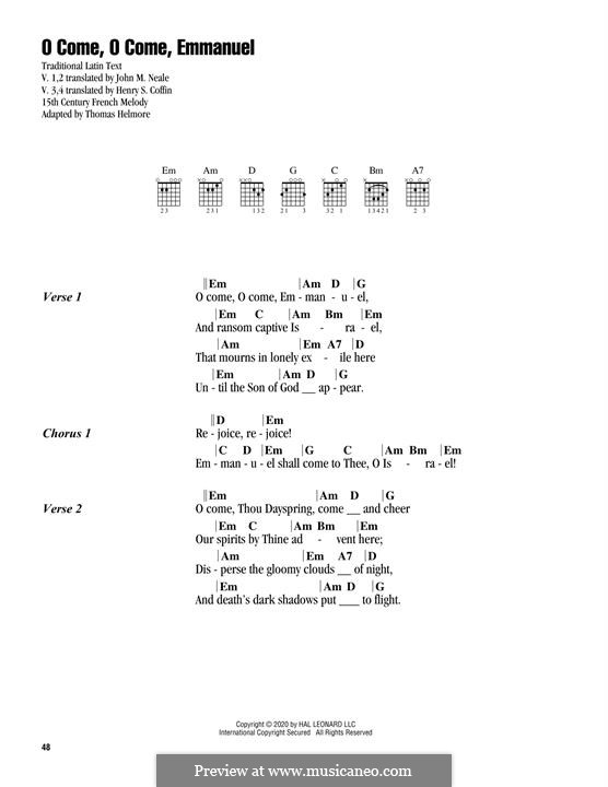 Instrumental version: Lyrics and guitar chords by folklore