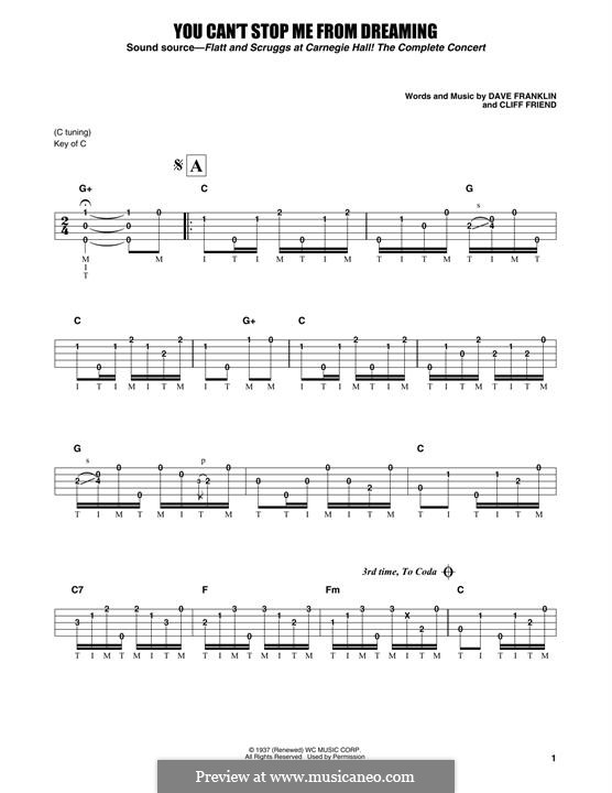 You Can't Stop Me From Dreaming (Flatt & Scruggs): You Can't Stop Me From Dreaming (Flatt & Scruggs) by Cliff Friend