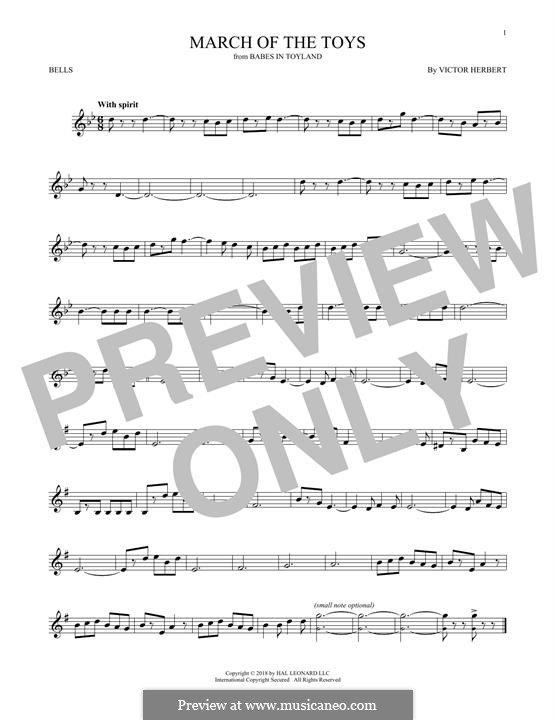 Марш игрушек: For glockenspiel by Виктор Герберт
