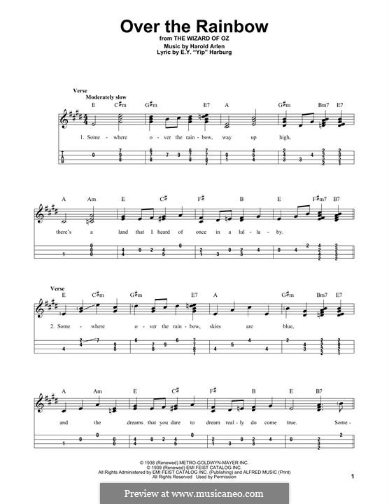 Instrumental version: Для укулеле by Harold Arlen