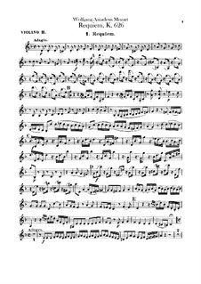 Все части: Скрипка II by Вольфганг Амадей Моцарт
