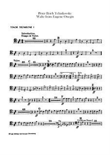 No.13 Вальс: Партии тромбонов by Петр Чайковский
