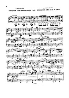 No.17 Ария Ленского: Клавир by Петр Чайковский