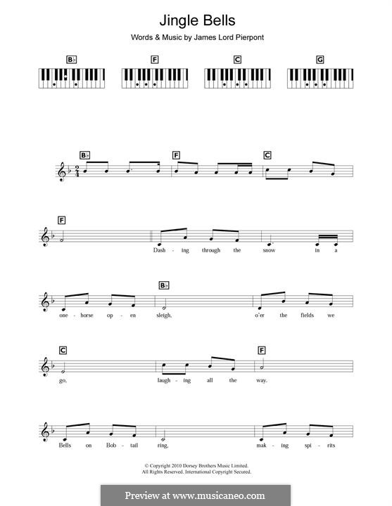 Piano version: Для одного исполнителя by James Lord Pierpont