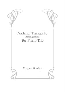 Andante Tranquillo: Для фортепианного трио by Margaret Simmonds