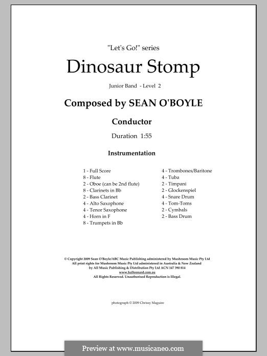 Dinosaur Stomp: Партитура by Sean O'Boyle