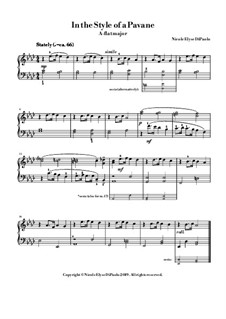 Opening Doors - A-flat major - In the Style of a Pavane (Elementary Piano Piece in Ab): Opening Doors - A-flat major - In the Style of a Pavane (Elementary Piano Piece in Ab) by Nicole DiPaolo