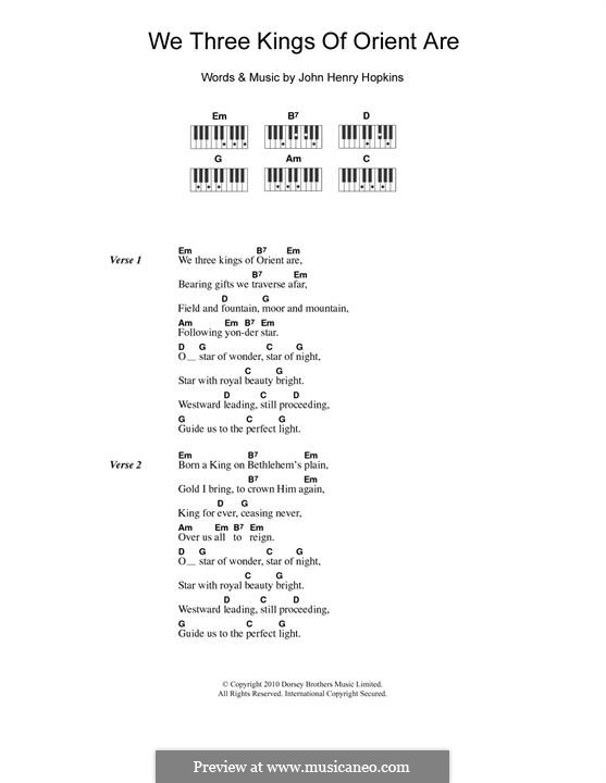 Vocal version: Текст, аккорды by John H. Hopkins Jr.