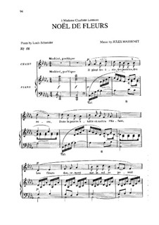 Noël de fleurs: In D Flat Major by Жюль Массне