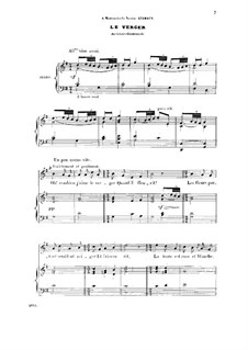 Три мелодии, два дуэта и трио, Op.2: No.3 Le verger by Жюль Массне