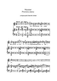 Première danse: In A Minor by Жюль Массне