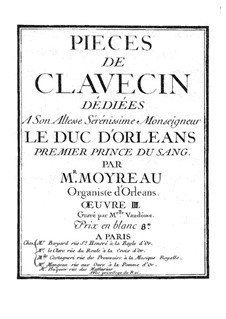 Пьесы для клавесина III: Пьесы для клавесина III by Christophe Moyreau