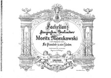 Танец с факелами, Op.51: Для фортепиано в 4 руки by Мориц Мошковский