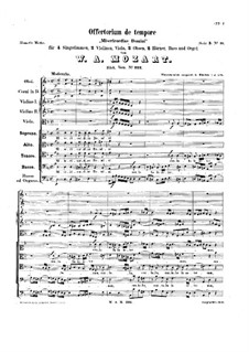 Misericordias Domini, K.222: For voices, orchestra and organ by Вольфганг Амадей Моцарт
