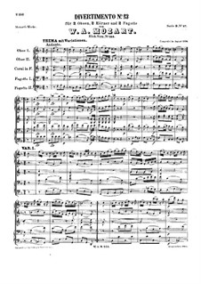 Дивертисмент фа мажор, K.253: Дивертисмент фа мажор by Вольфганг Амадей Моцарт