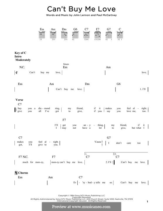 Instrumental version: Для гитары by John Lennon, Paul McCartney