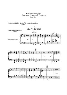 Античные танцы и арии для лютни. Сюита No.1: Партия арфы by Отторино Респиги