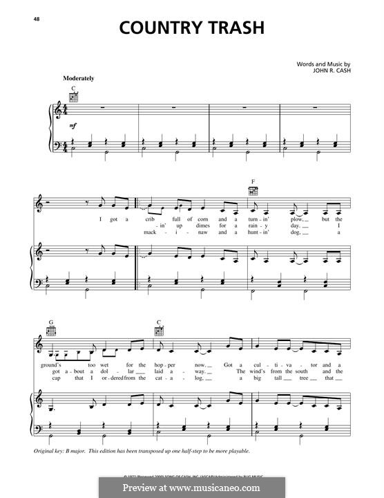Country Trash: Country Trash by Johnny Cash