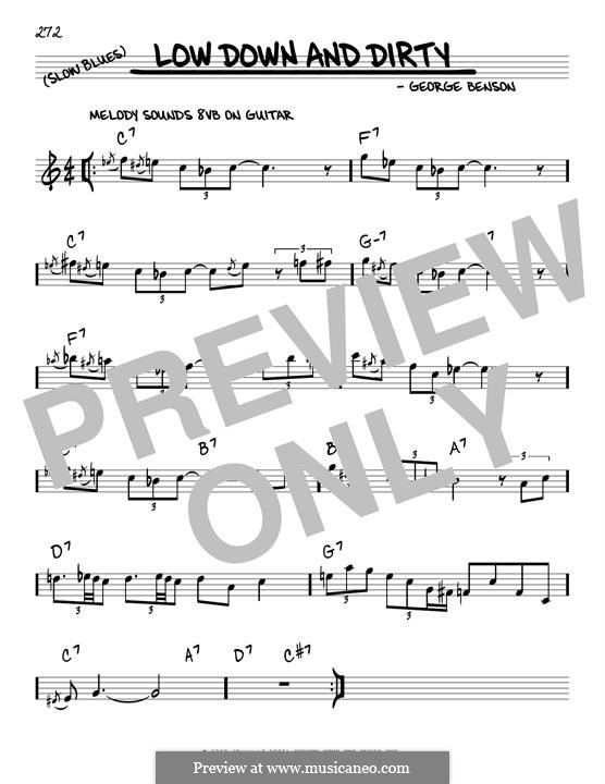 Low Down And Dirty: Low Down And Dirty by George Benson
