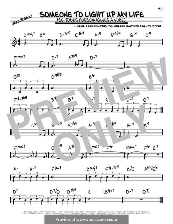 Someone to Light Up My Life (Se Todos Fossem Iguais a Voce): Мелодия by Antonio Carlos Jobim