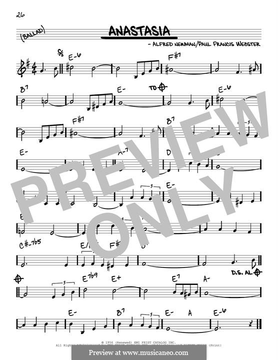 Anastasia: Anastasia by Paul Francis Webster