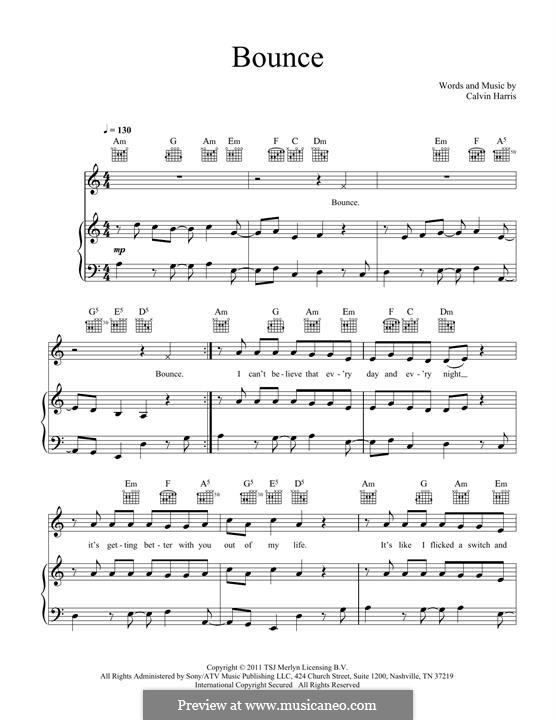 Bounce (feat. Kelis): Bounce (feat. Kelis) by Calvin Harris