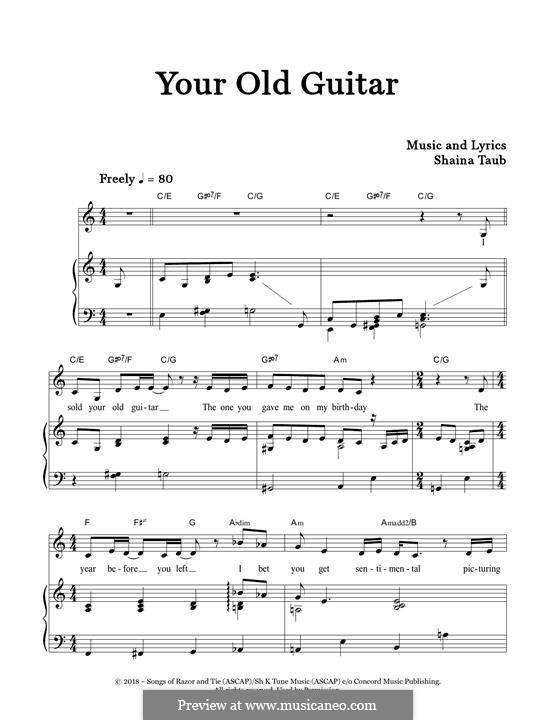 Your Old Guitar: Your Old Guitar by Shaina Taub