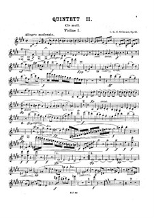Фортепианный квинтет No.2, Op.57: Фортепианный квинтет No.2 by Карл Георг Петер Греденер