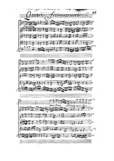 Quare fremuerunt, LWV 67: Quare fremuerunt by Жан-Батист Люлли