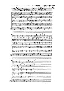 Notus in Judaea, LWV 77/17: Notus in Judaea by Жан-Батист Люлли