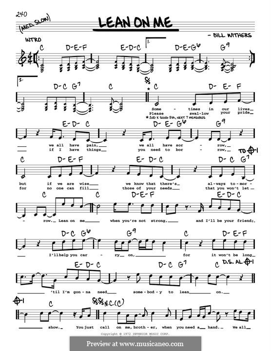 Vocal version: Мелодия by Bill Withers