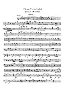 Иосиф: Увертюра – Партия фаготов by Этьен Меуль