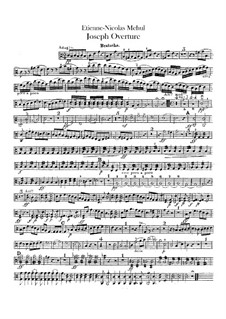 Иосиф: Увертюра – Партия альта by Этьен Меуль