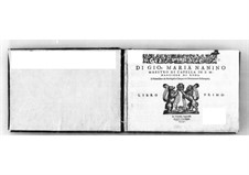 Мадригалы для пяти голосов: Книга I. Партия сопрано by Джованни Мария Нанино