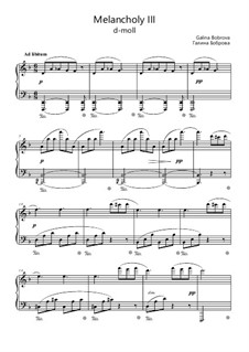 Меланхолии: Меланхолия 3 by Галина Боброва