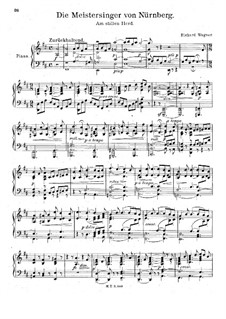 Когда дремал под снегом лес: Клавир с вокальной партией by Рихард Вагнер