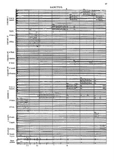 Missa Salisburgensis, C. App. 101: Sanctus by Генрих Игнац фон Бибер