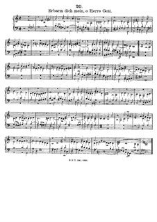 Erbarm dich mein, o Herre Gott, LV 18: Erbarm dich mein, o Herre Gott by Фридрих Вильгельм Цахов